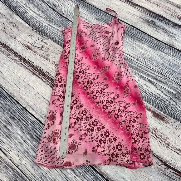 Vintage Vintage 90’s “Scarlett” Pink Floral Slip Dress Size M / US 6-8 / IT 42-44 - 7 Thumbnail