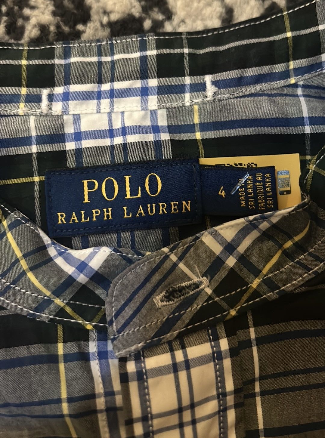 Polo Ralph Lauren Polo Ralph Lauren 120/2 Yd Cotton Pw-ls Brk Shirt size 4 Size S / US 4 / IT 40 - 2 Thumbnail