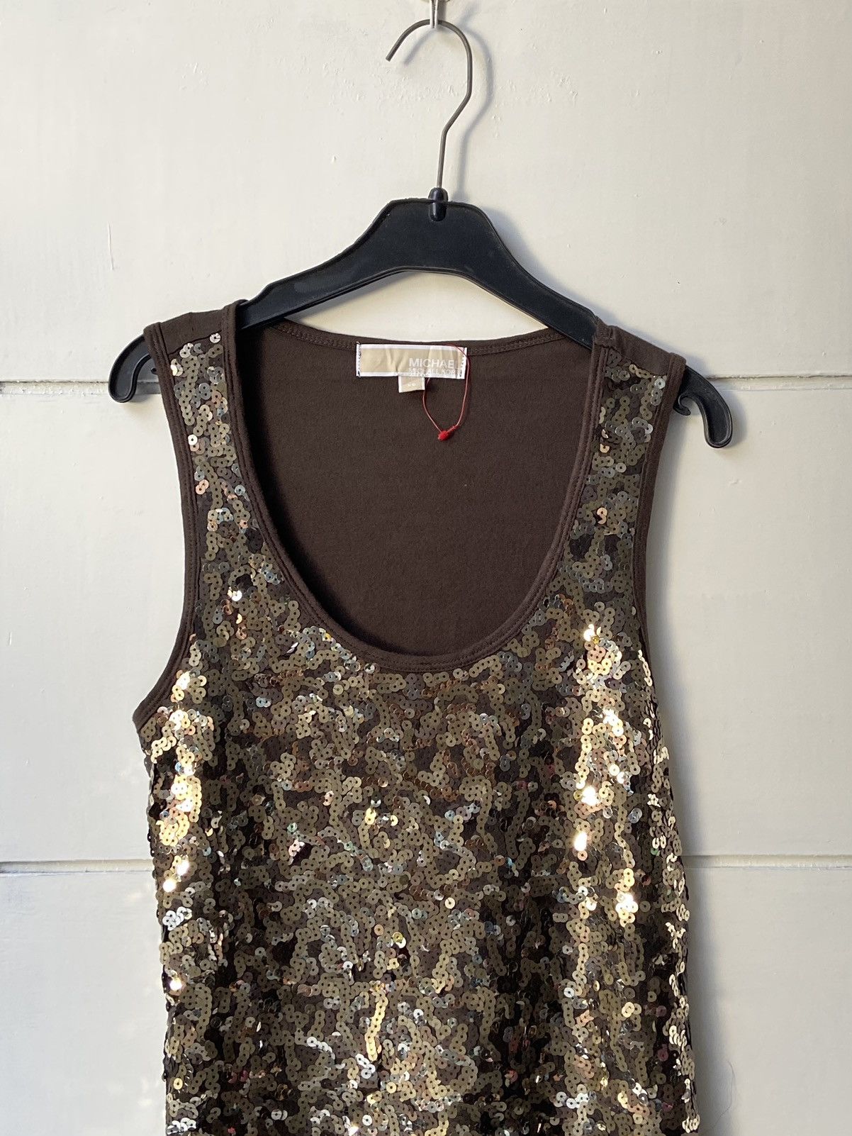 Michael Kors MICHAEL KORS Brown Sleeveless Size US XXS / EU 40 - 2 Thumbnail