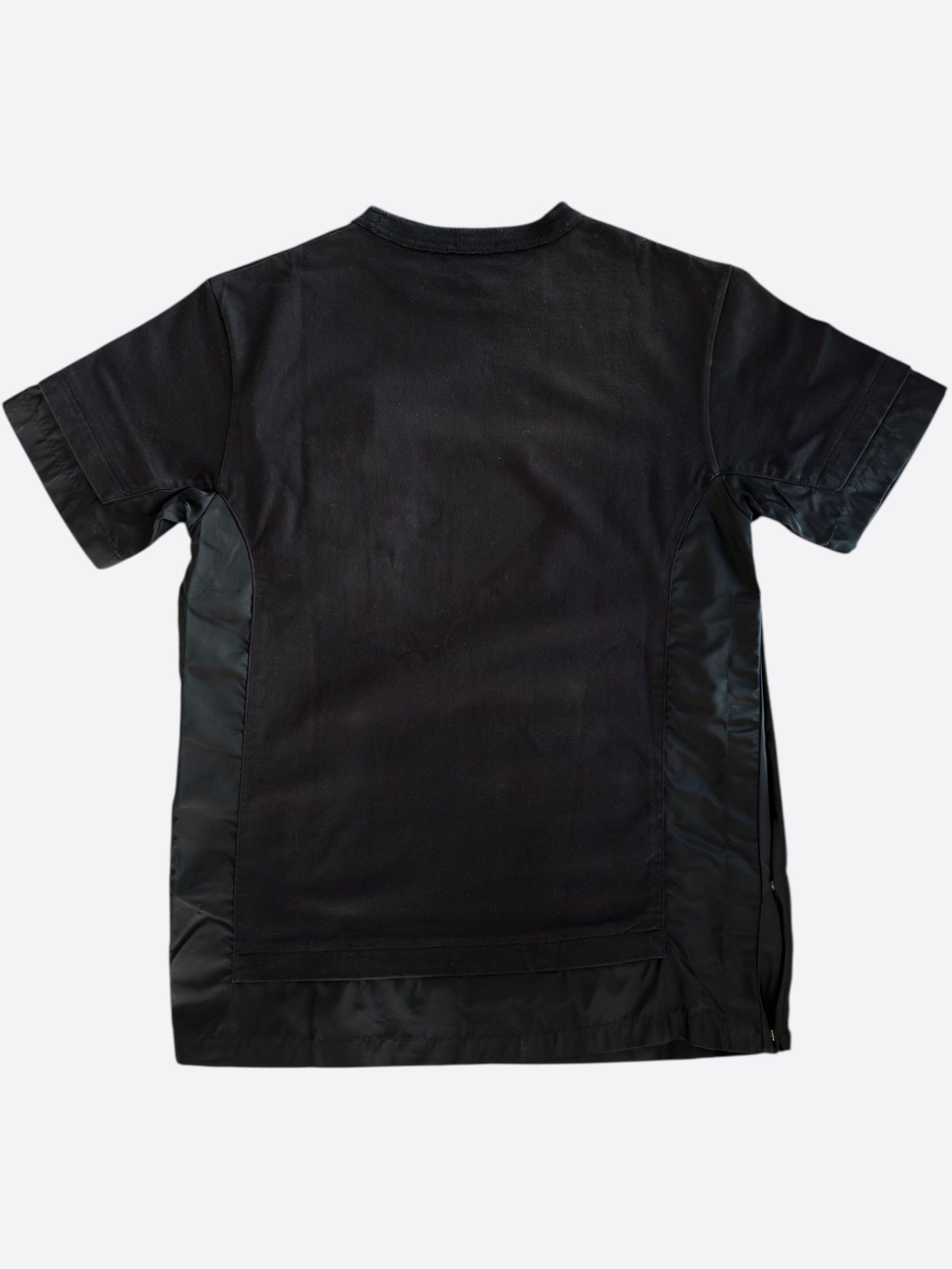 Dior Dior Sacai Black Cotton & Nylon Embroidered Patch T-Shirt Size US M / EU 48-50 / 2 - 2 Thumbnail