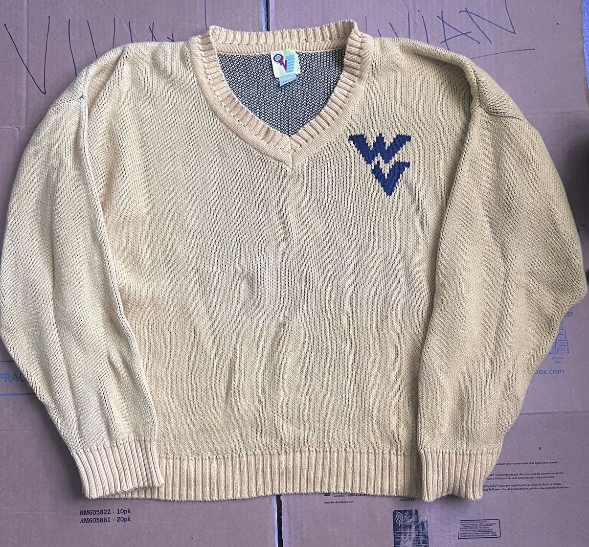 Vintage West Virginia Crewneck Sweater Size US L / EU 52-54 / 3 - 1 Thumbnail