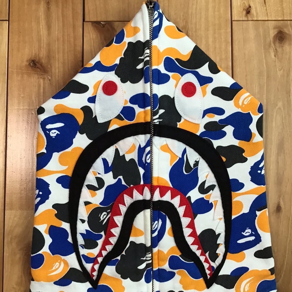 Bape × Nigo 🔥Maebashi city camo🔥 shark full zip hoodie BAPE NIGO ape Size US L / EU 52-54 / 3 - 3 Thumbnail