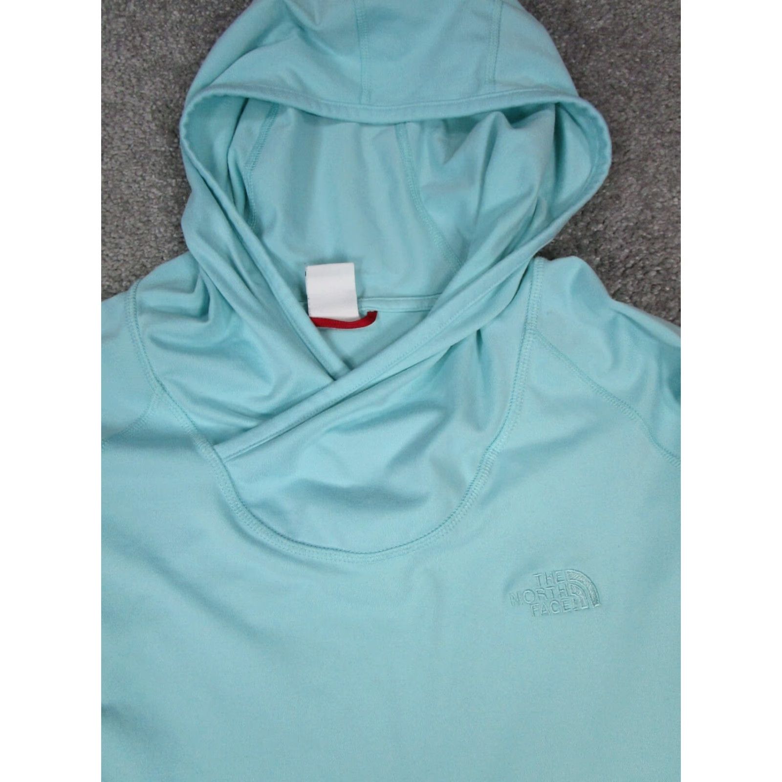 The North Face The North Face Hoodie Womens Small Blue Vaporwick Pullover Size S / US 4 / IT 40 - 2 Thumbnail