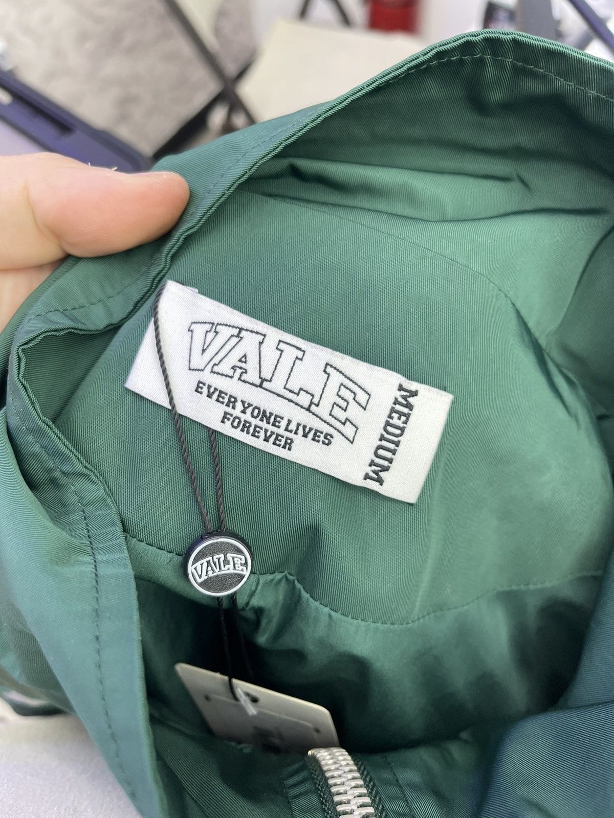 Vale Vale lives zip up Astro pine green Size US M / EU 48-50 / 2 - 3 Thumbnail