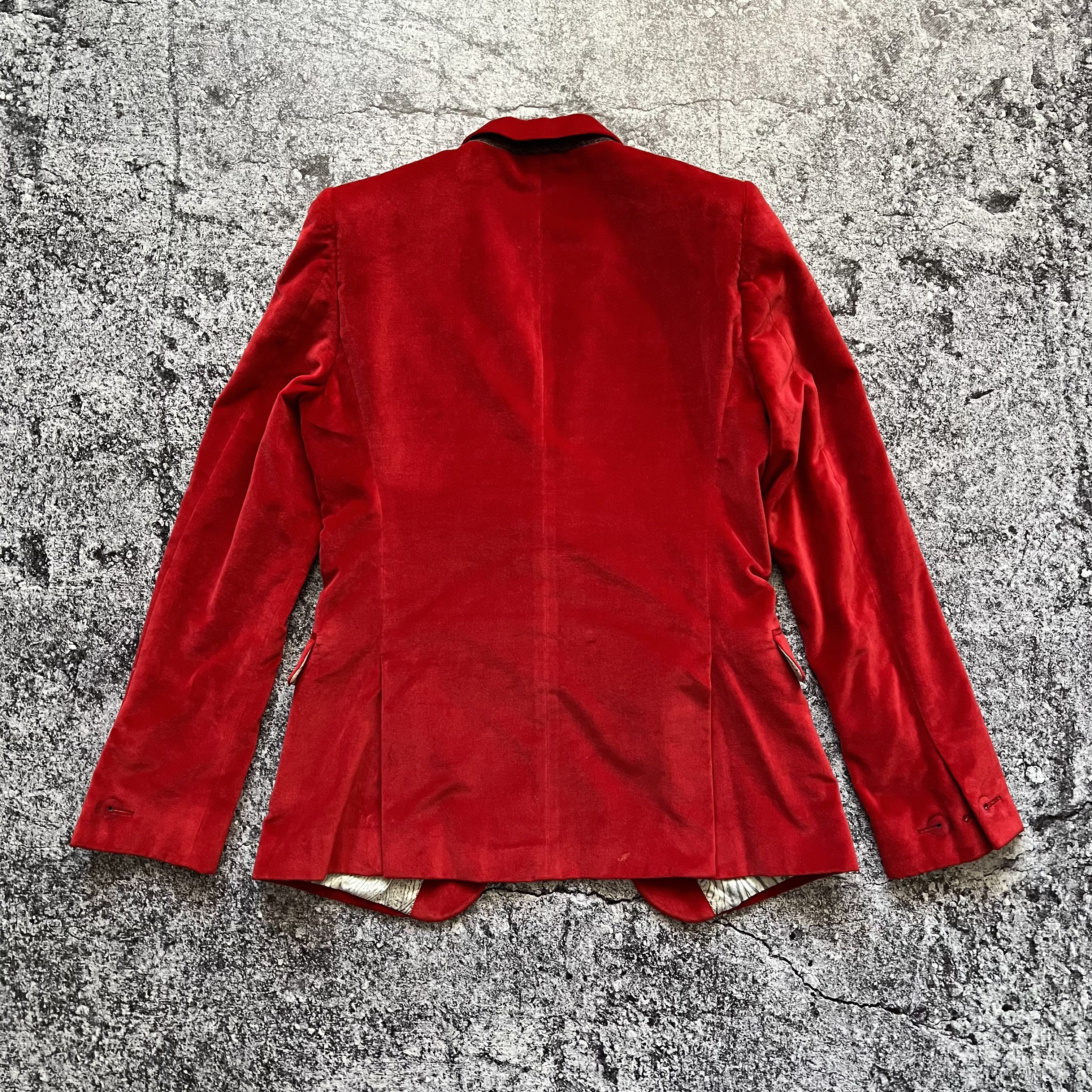 Alexander McQueen Alexander McQueen Blazer Velour Made in Italy Size 48 Size 48R - 2 Thumbnail