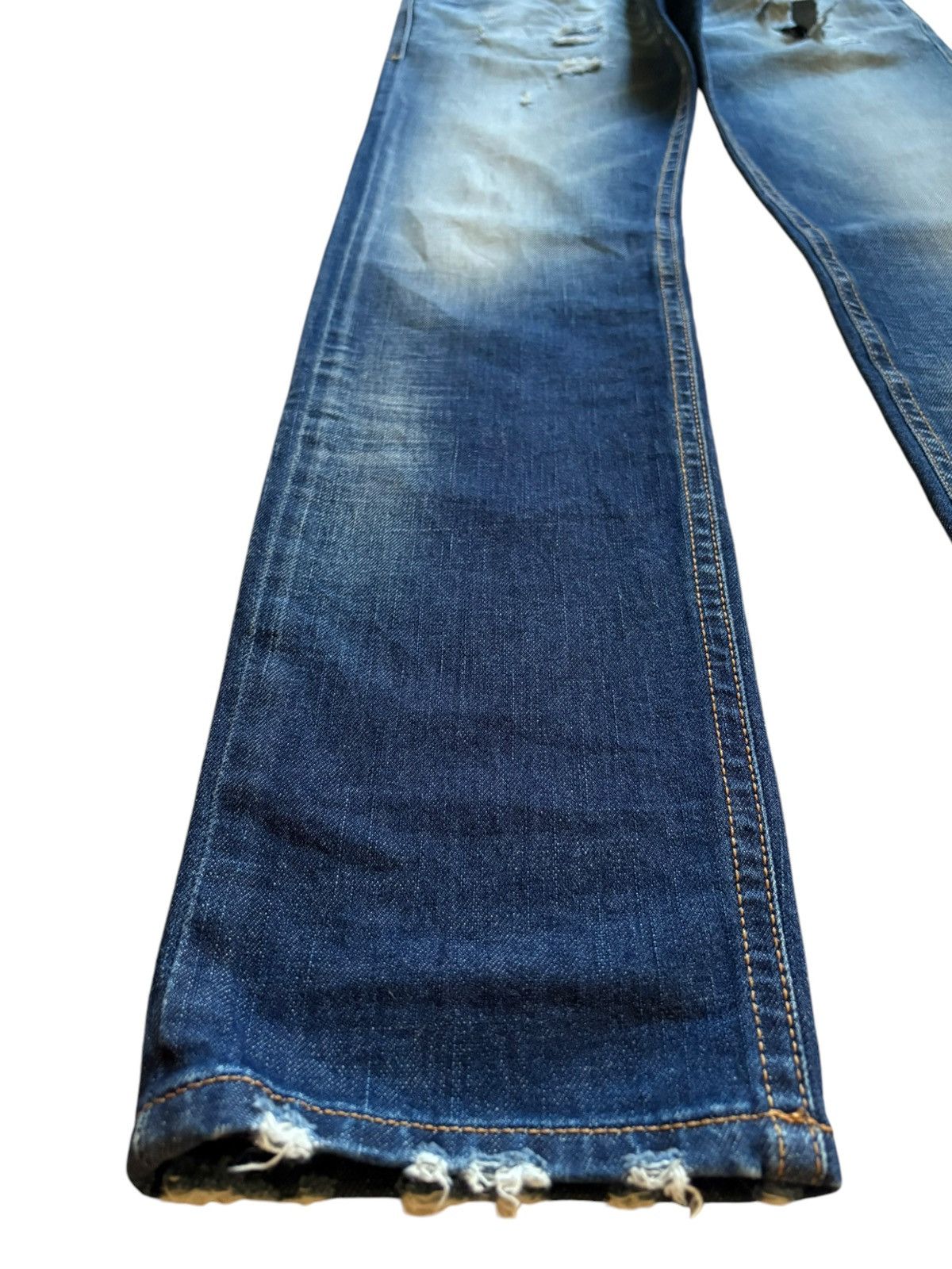 Diesel × Diesel Black Gold Vintage Italy Diesel Thommer Faded Rusty Wash Distress Jeans Size US 32 / EU 48 - 6 Thumbnail