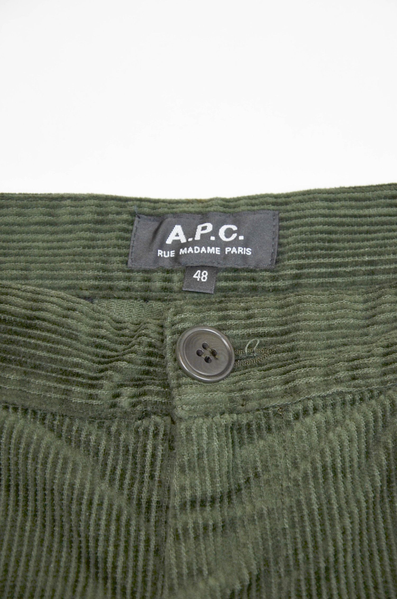 A.P.C. A.P.C. Rue Madame Corduroy Pants – Size 48 Size US 32 / EU 48 - 4 Thumbnail