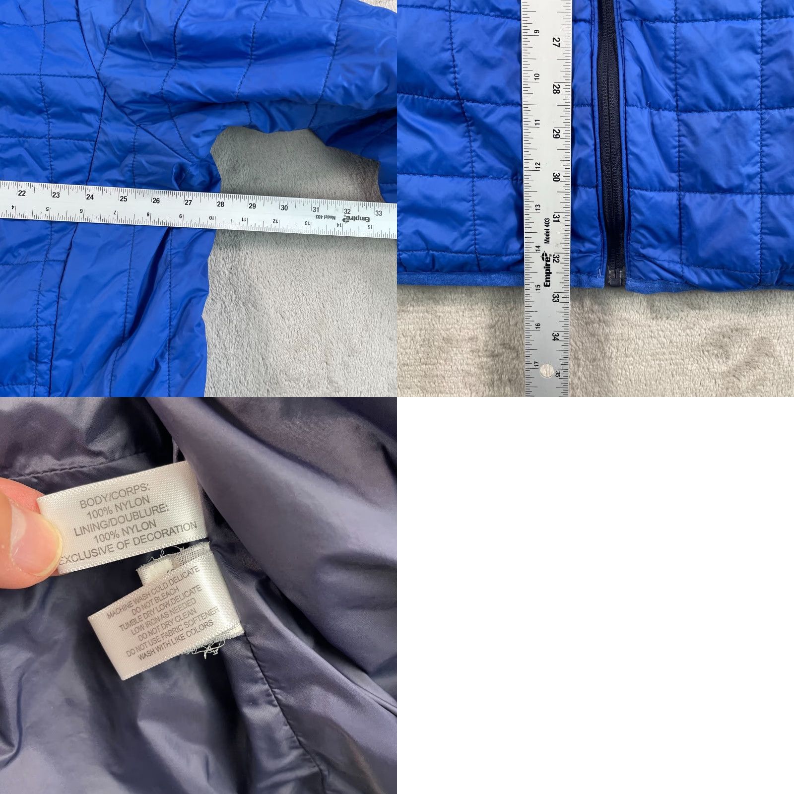 Cutter & Buck Cutter & Buck x Navajo Nation Gamin Casino Jacket Men 3XT Tall Blue WeatherTec Jacket Windbreaker Casual Travel Nebraska Football Logo #3XtTall? Size US XXL / EU 58 / 5 - 9 Thumbnail