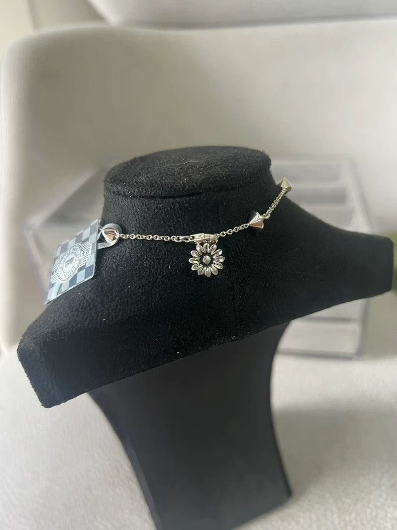 Gucci Gucci Silver Daisy Double G Flower Bracelet-2506 Size ONE SIZE - 3 Thumbnail