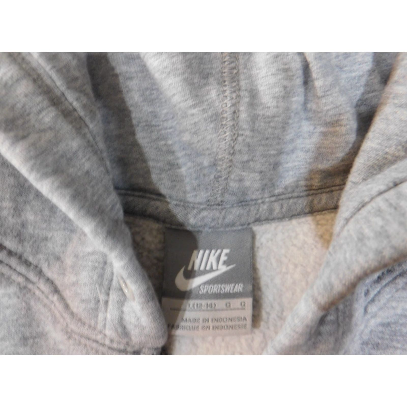 Nike Nike Hoodie Womens L Gray Full Zip stretch performance Size L / US 10 / IT 46 - 6 Thumbnail