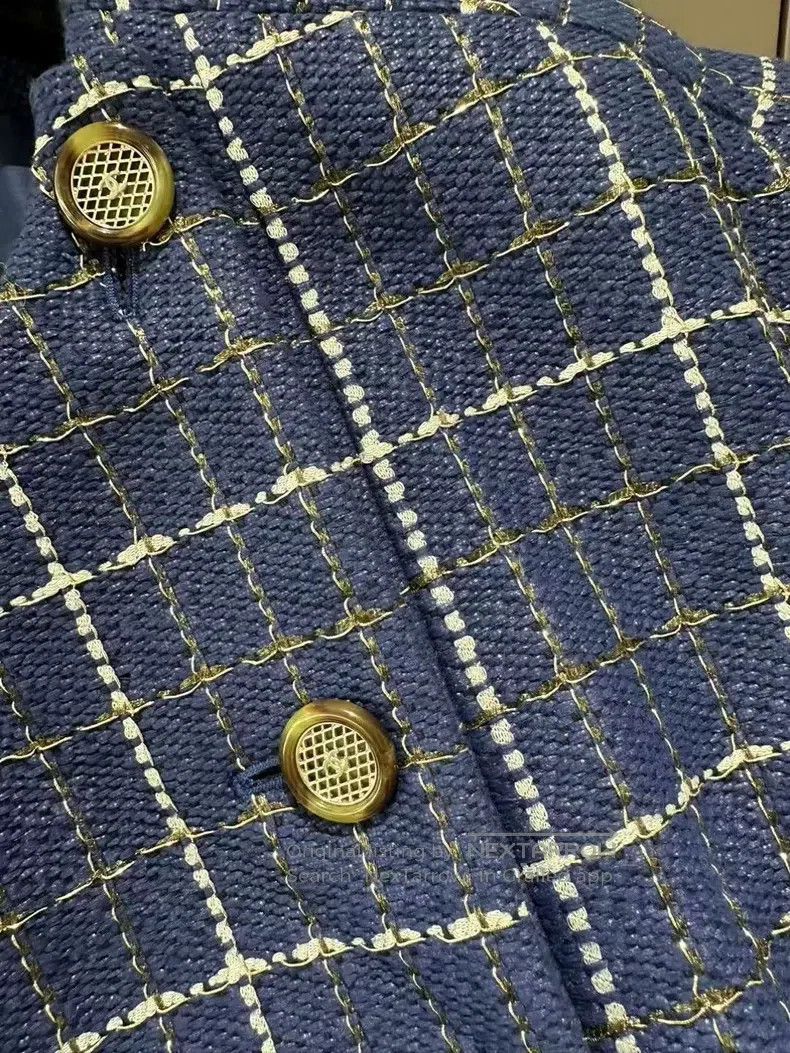 Chanel Chanel Blue tweed vest Size XS / US 0-2 / IT 36-38 - 3 Thumbnail