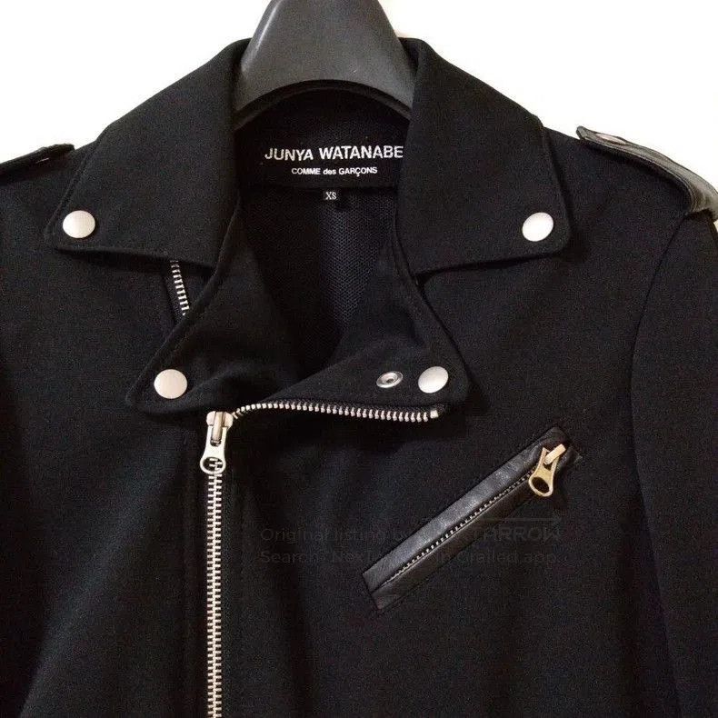 Junya Watanabe JUNYA WATANABE Black Leather Jacket Size US XS / EU 42 / 0 - 3 Thumbnail