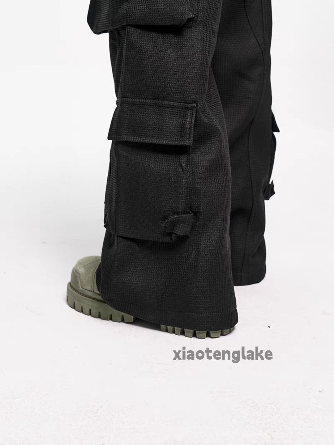 Designer × Japanese Brand × Vintage Utility military outdoor tactical patchwork cargo pants Size US 28 / EU 44 - 7 Thumbnail