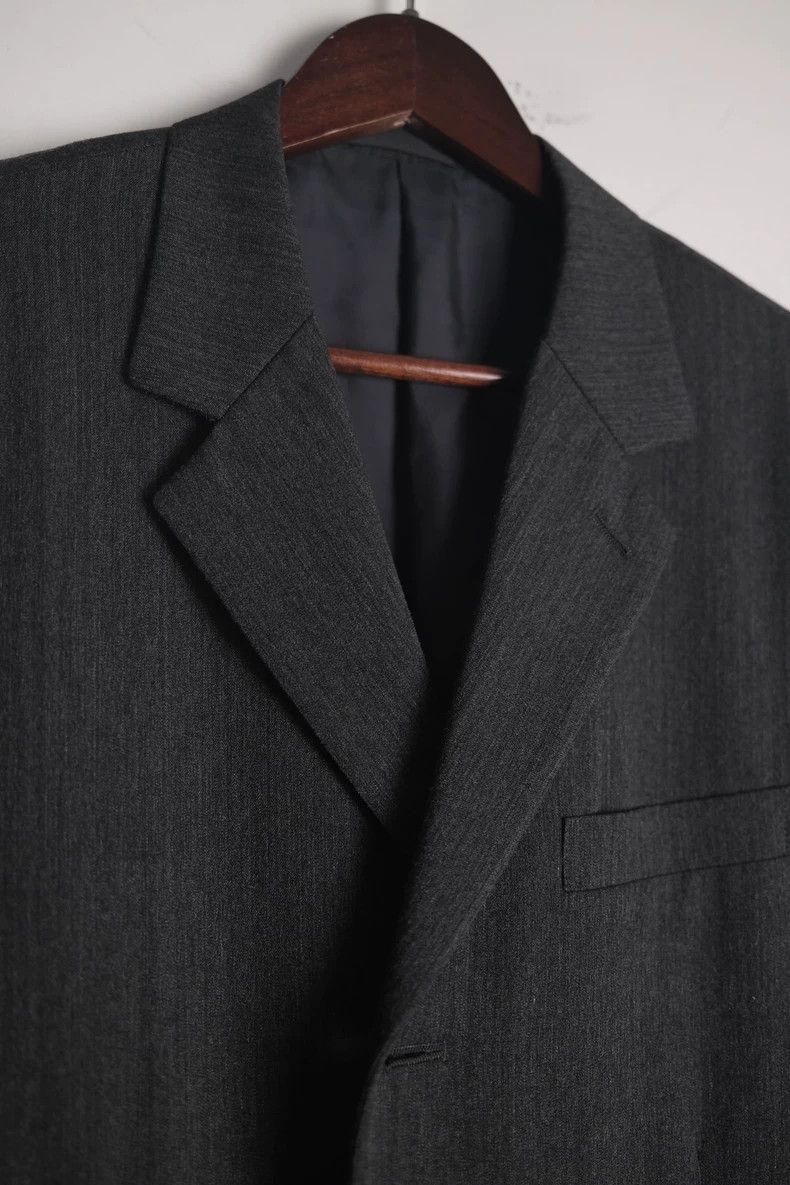 Yohji Yamamoto Yohji Yamamoto Silver Tree Grey Jacket 2505-Nextarrow Size US S / EU 44-46 / 1 - 2 Thumbnail