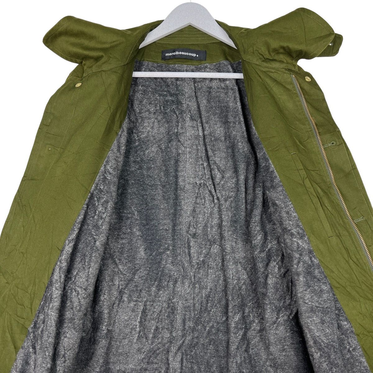 Issey Miyake 🔥 MERCIBEAUCOUP FAUX FUR LINING PARKAS Size US M / EU 48-50 / 2 - 13 Thumbnail