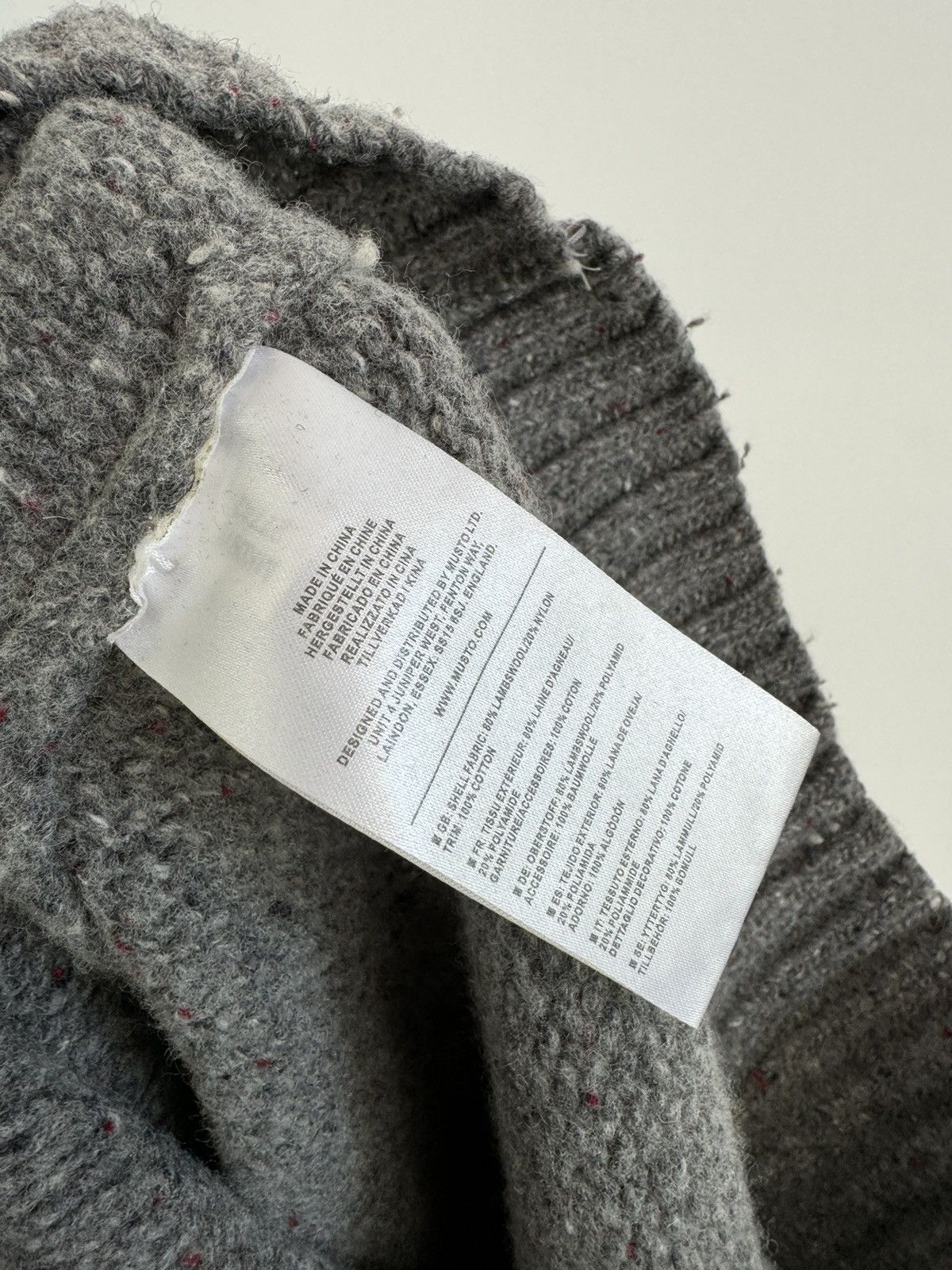 Musto × Vintage Musto Wool Sweater Size US S / EU 44-46 / 1 - 3 Thumbnail