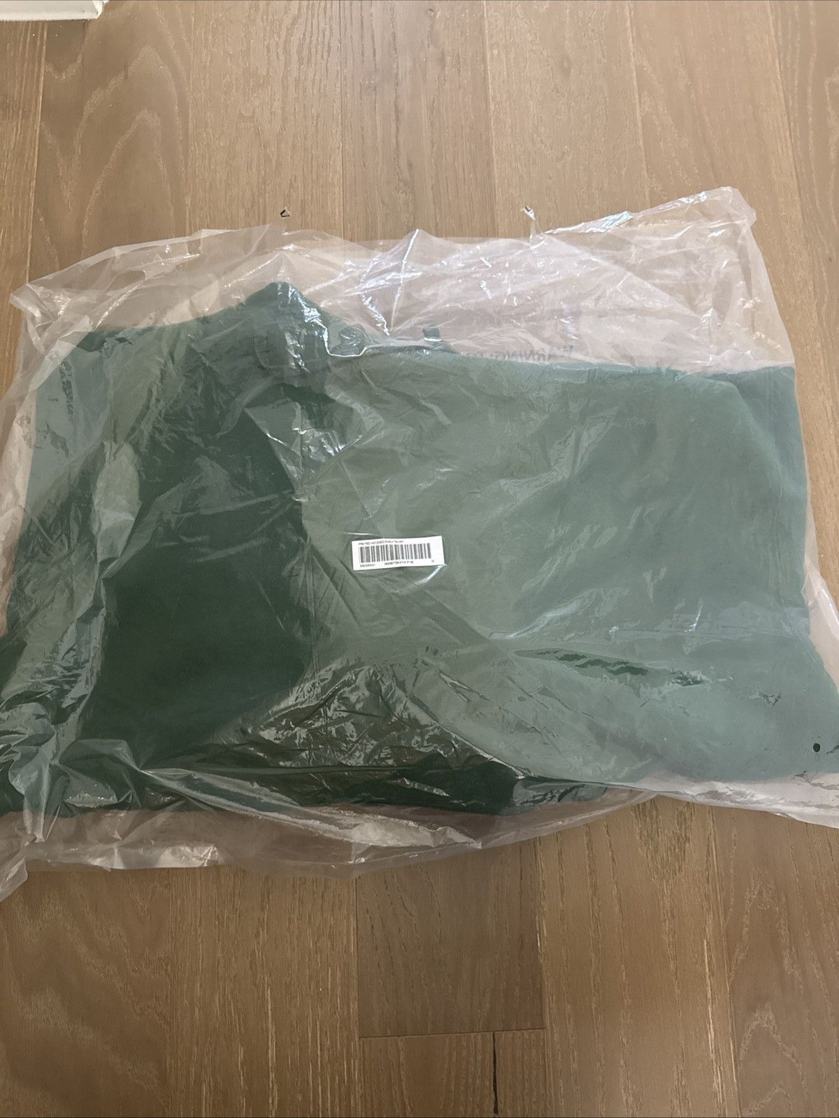 Supreme SUPREME SS25 FRAYED HOODED SWEATSHIRT GREEN BNIB IN HAND Size US M / EU 48-50 / 2 - 2 Thumbnail