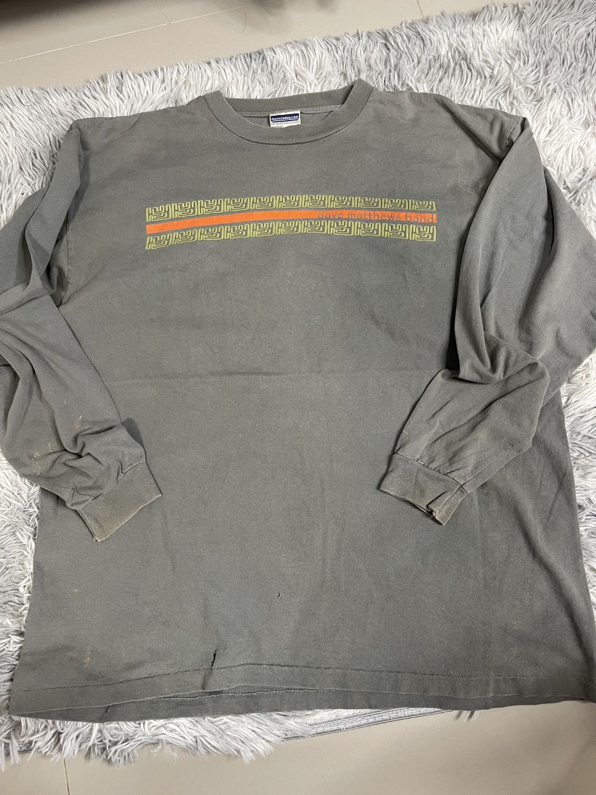 Band Tees Vintage 90s/Y2K Dave Matthews Band MusicToday Long Sleeve XL Size US XL / EU 56 / 4 - 1 Thumbnail