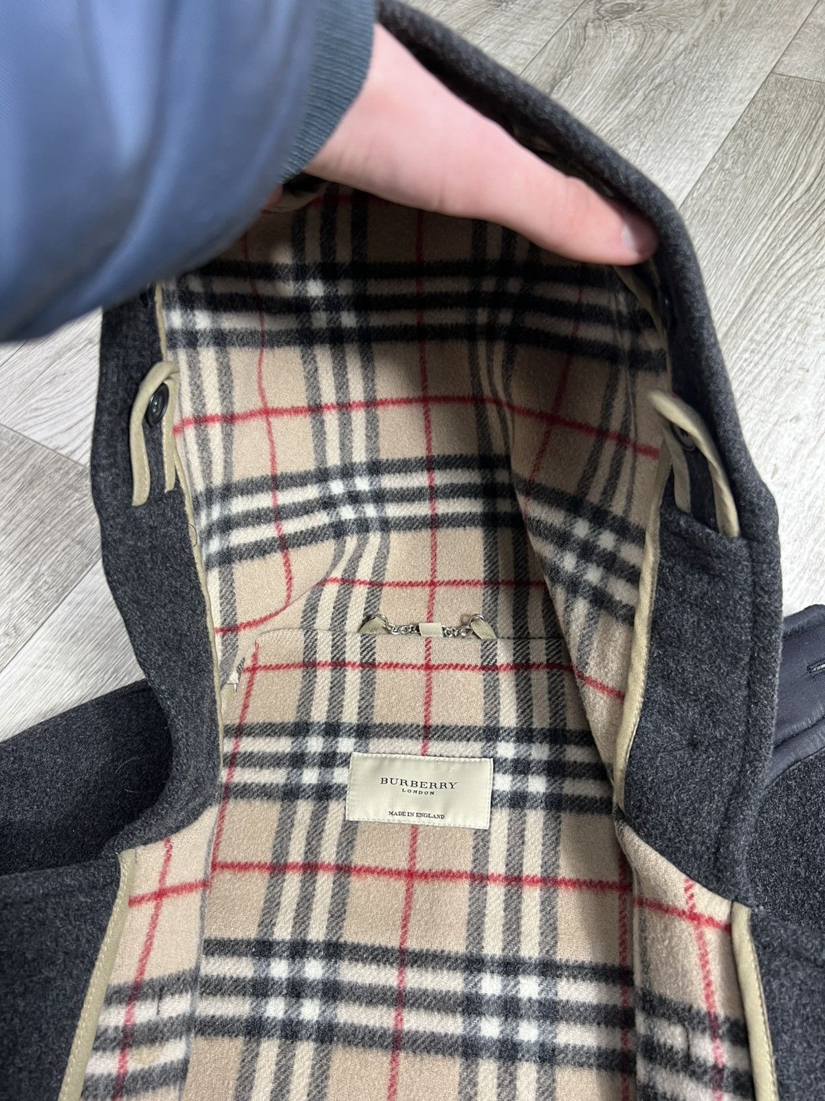 Burberry Vintage Burberry Wool Coat Luxury Old Money London Size US L / EU 52-54 / 3 - 8 Thumbnail