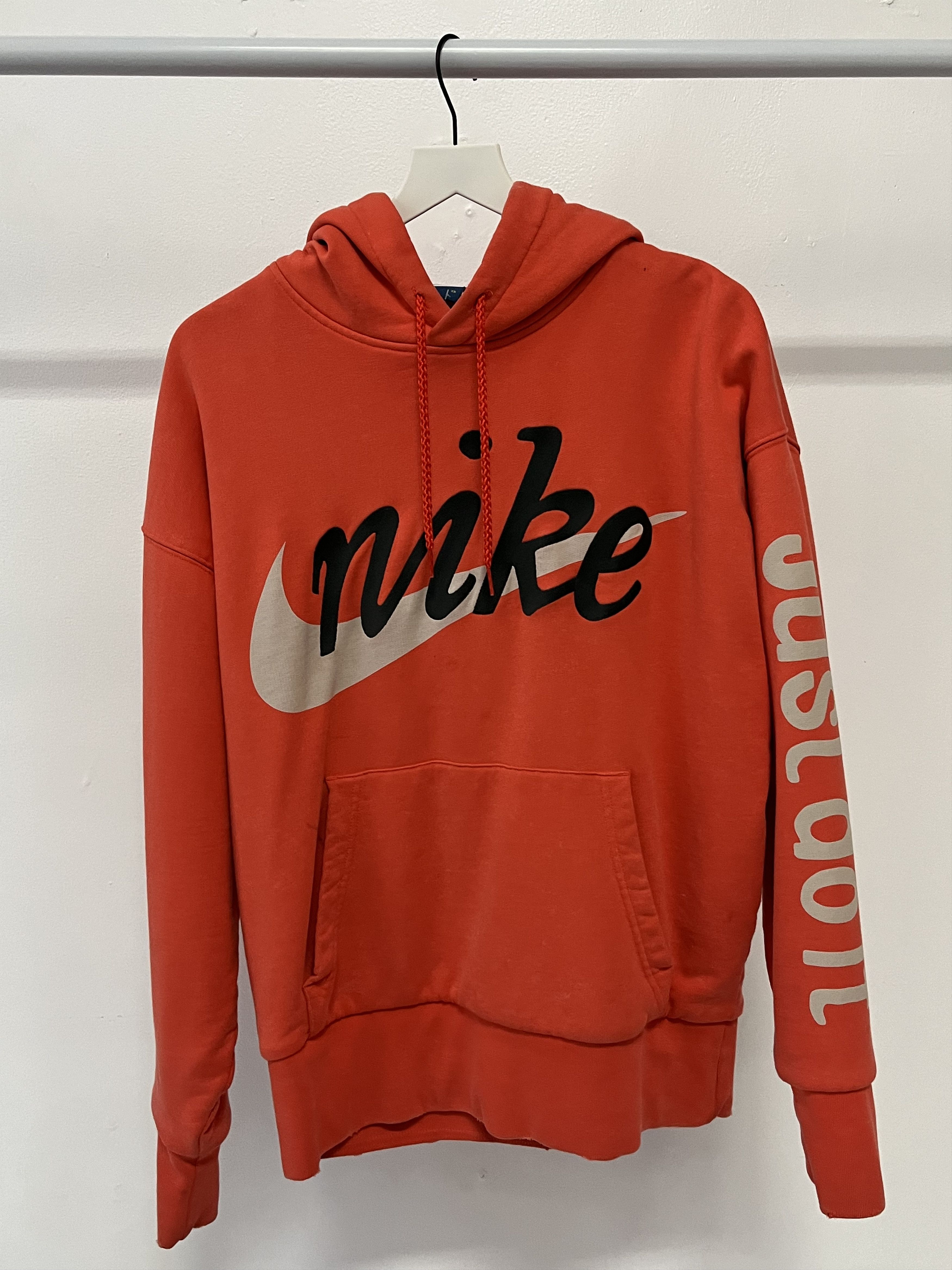 image of Cactus Plant Flea Market x Nike Shoebox Double Layer Hoodie in Orange, Men's (Size XS)