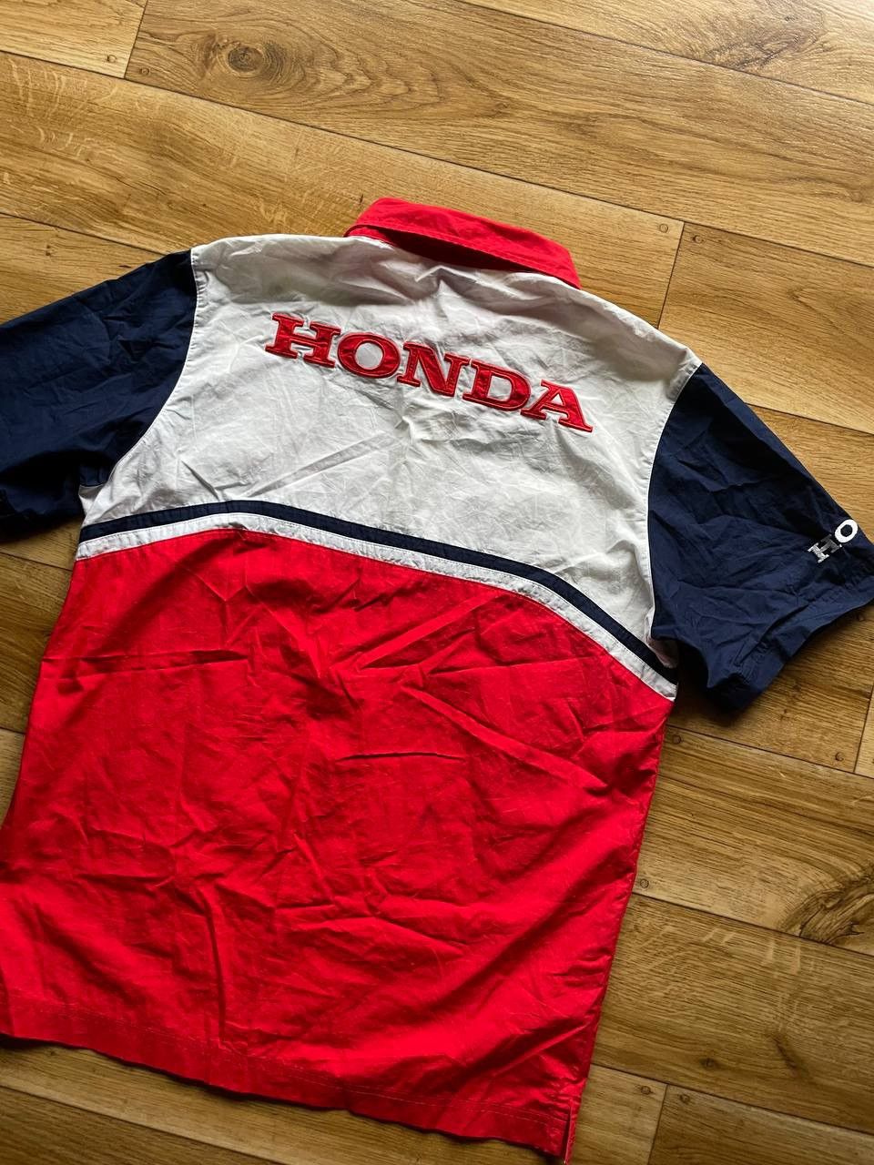 Honda × Vintage Honda Vintage Y2k Shirt Rare Logo Size US L / EU 52-54 / 3 - 5 Thumbnail
