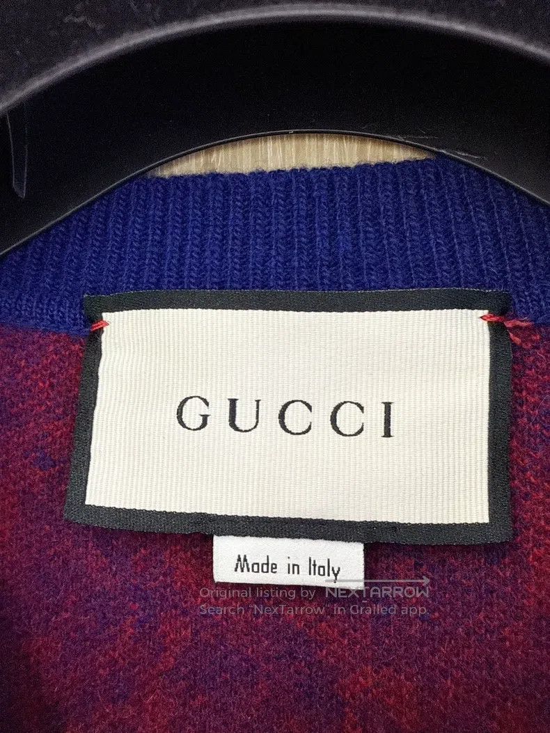 Gucci Gucci Double-sided GG wool jacquard knitted sweater Size US M / EU 48-50 / 2 - 4 Thumbnail