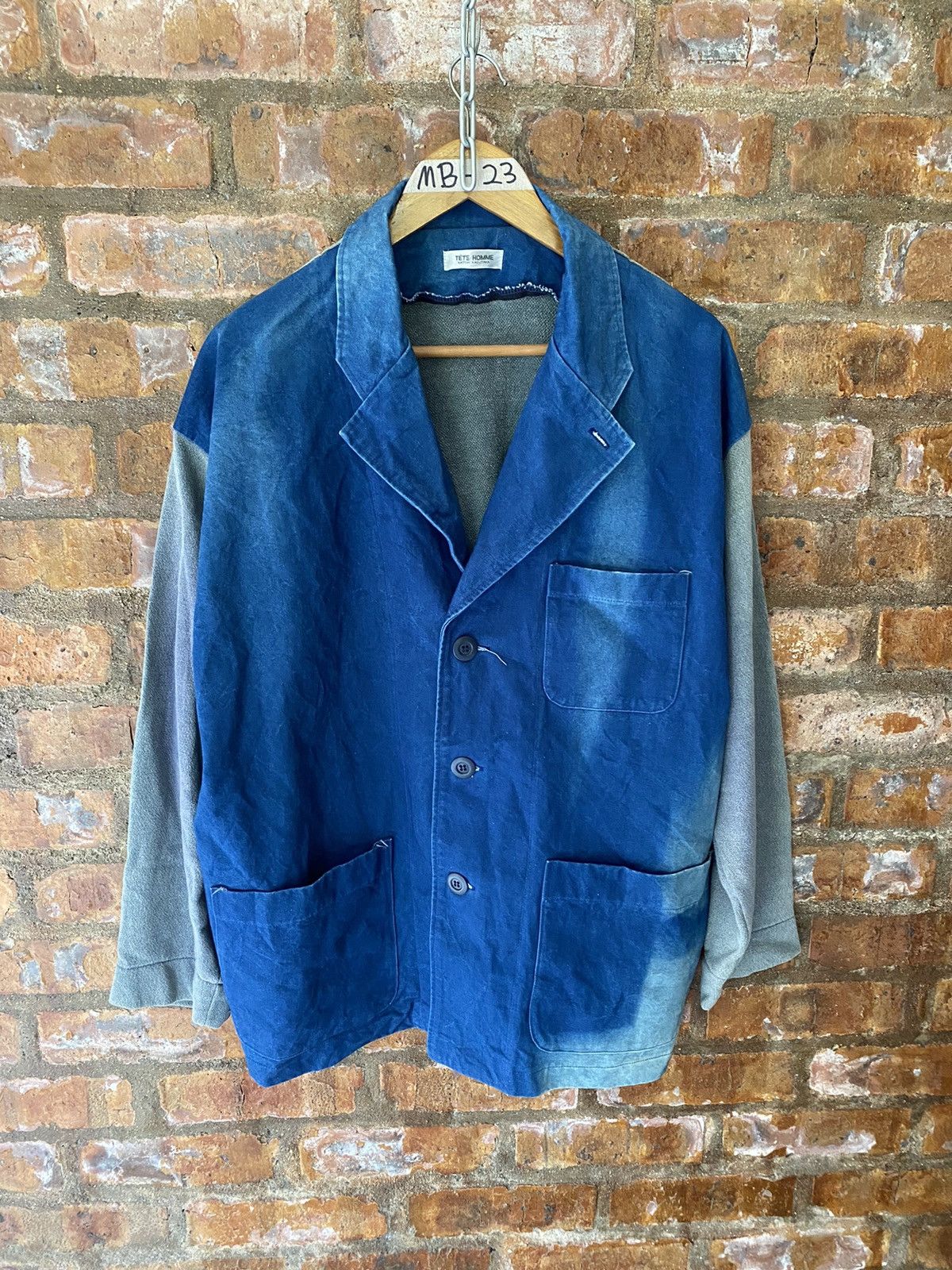 Tete Homme 🔥1980s Tete Homme Hybrid Jacket Size US L / EU 52-54 / 3 - 2 Thumbnail
