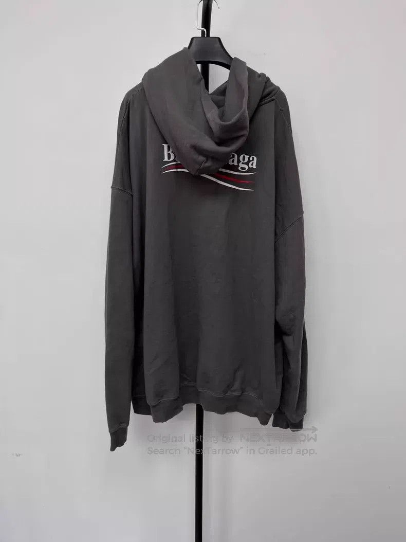 Balenciaga Balenciaga Logo Print Alphabet Casual Long Sleeve Hooded S Size US M / EU 48-50 / 2 - 2 Thumbnail