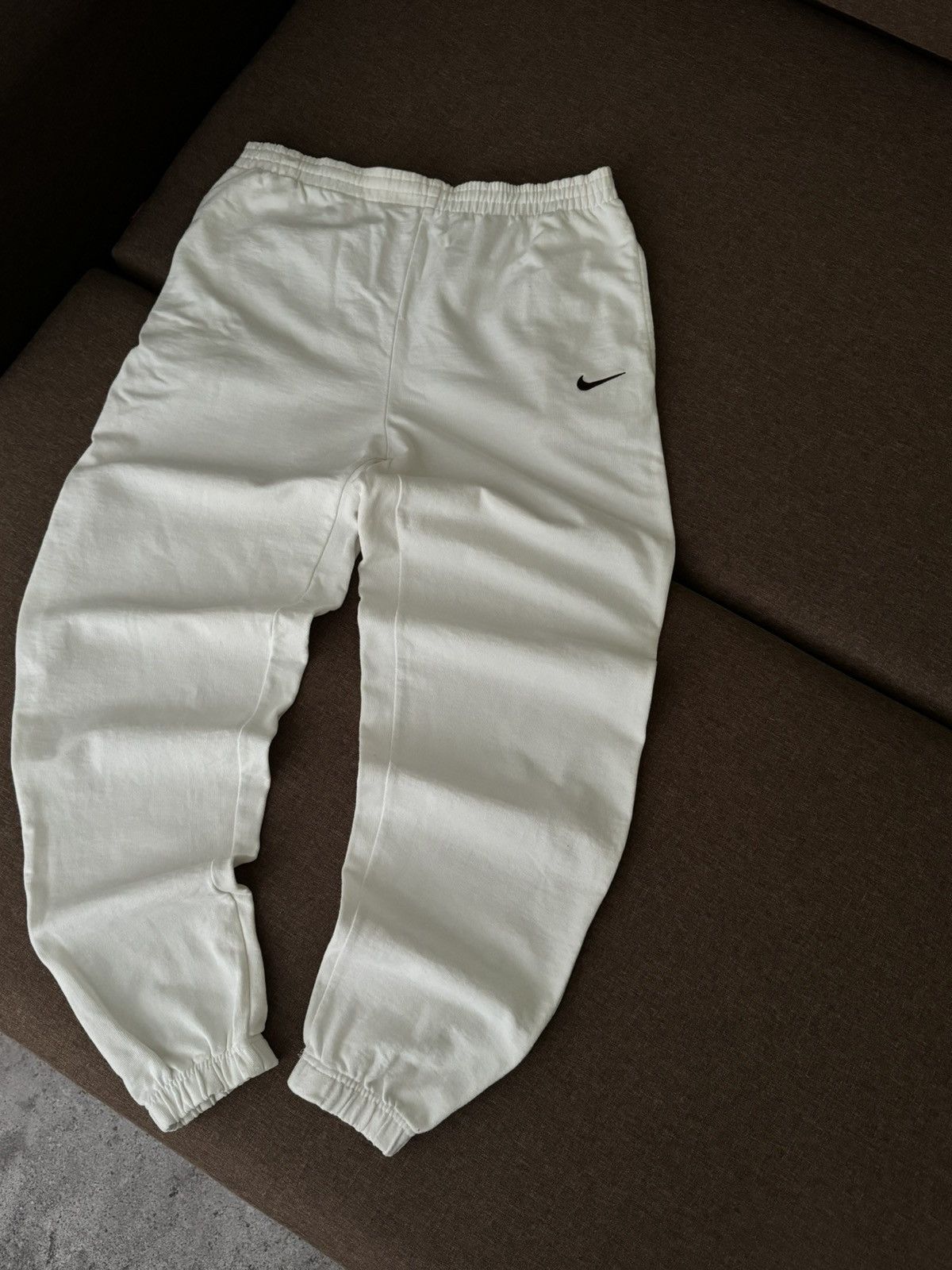 Nike × Vintage Vintage Nike baggy oversized Y2K swoosh pants Size US 34 / EU 50 - 4 Thumbnail