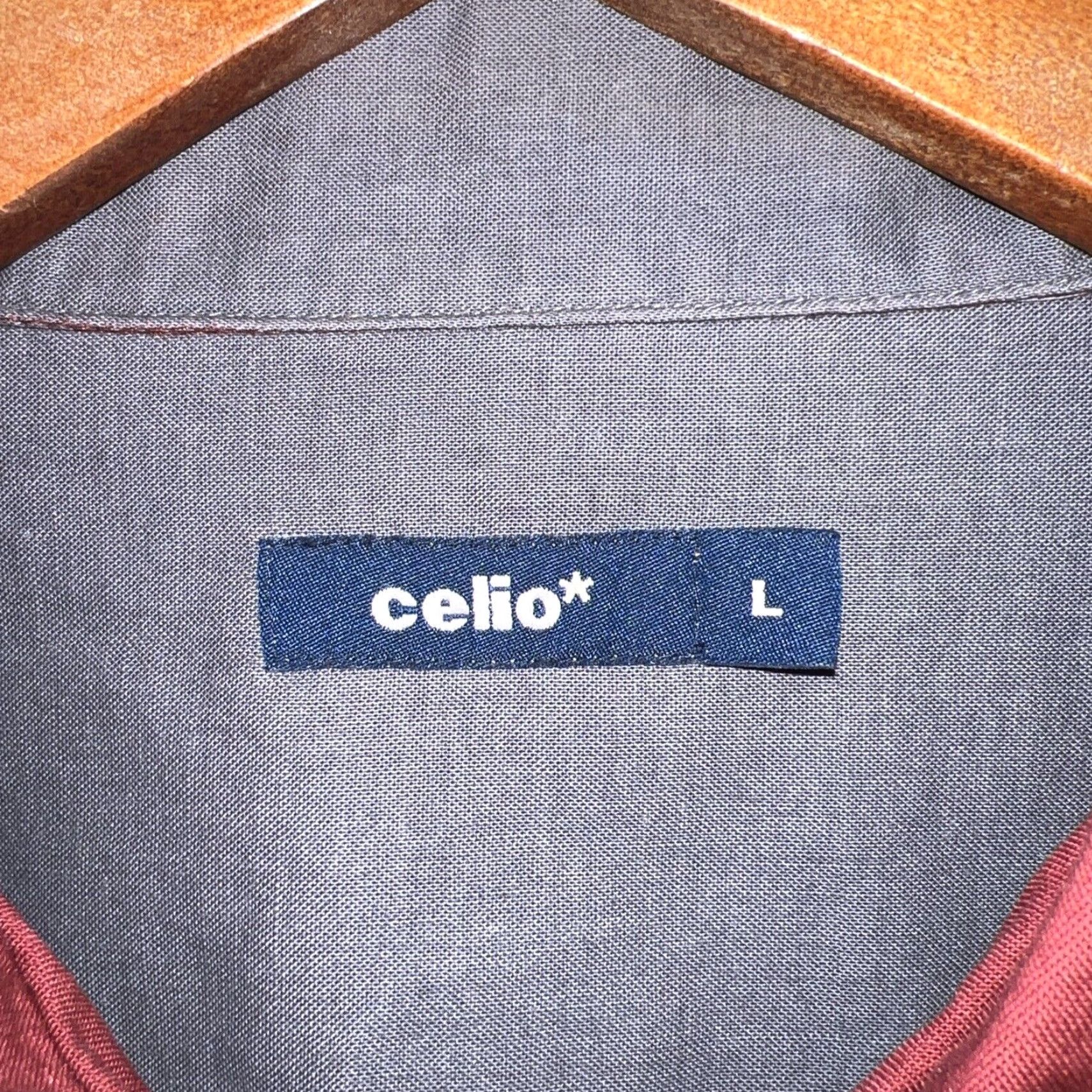 Celio Celio Jacket Red Full Zip Light Weight Mens Size L Size US L / EU 52-54 / 3 - 4 Thumbnail