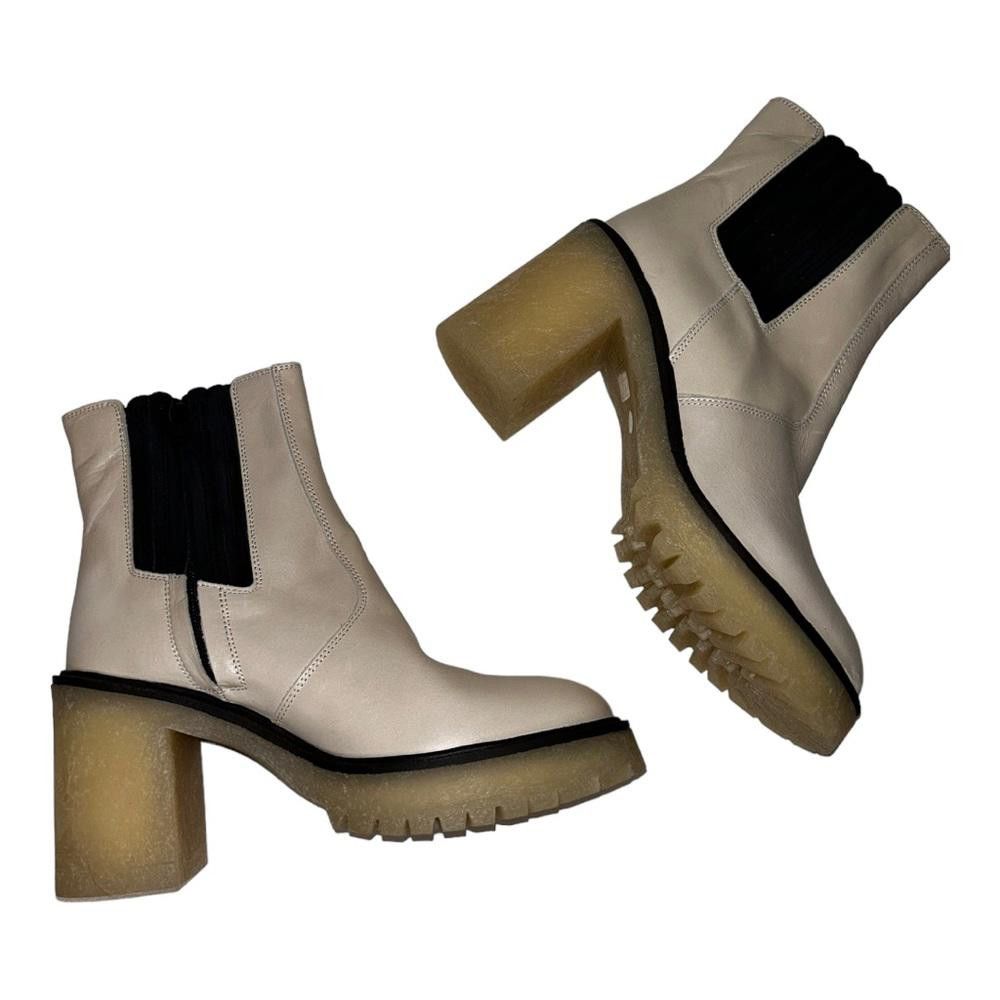 Free People Free People l NIB James Chelsea White Leather Boots Size 9 Size US 9 / IT 39 - 7 Thumbnail