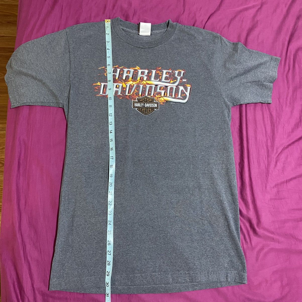 Harley Davidson Vintage Harley Davidson T Shirt L Wenatchee Washington Size US L / EU 52-54 / 3 - 6 Thumbnail