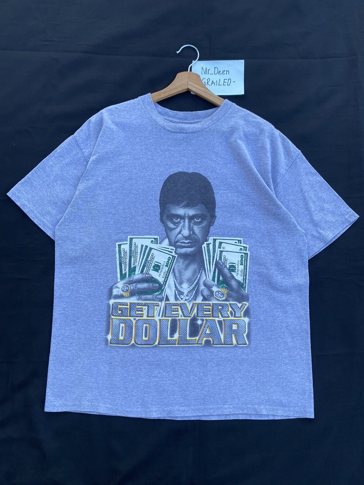 Vintage Vintage 90s Scarface “Tony Montana” Mob Gangster Crime Drama Size US XL / EU 56 / 4 - 2 Thumbnail
