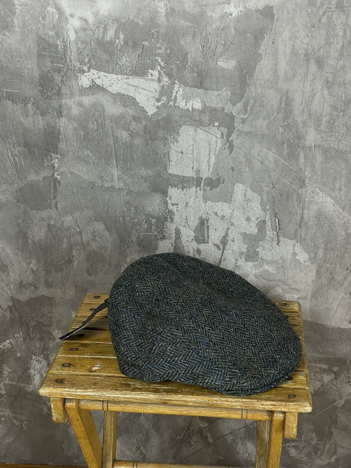 Harris Tweed × Vintage Harris Tweed Vintage Cap Hat 90s Wool Handmade New Size ONE SIZE - 1 Thumbnail