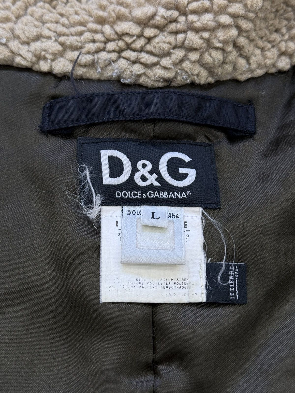 Dolce & Gabbana Archive Dolce & Gabbana Fur Hood Bomber Jacket Size US L / EU 52-54 / 3 - 6 Thumbnail