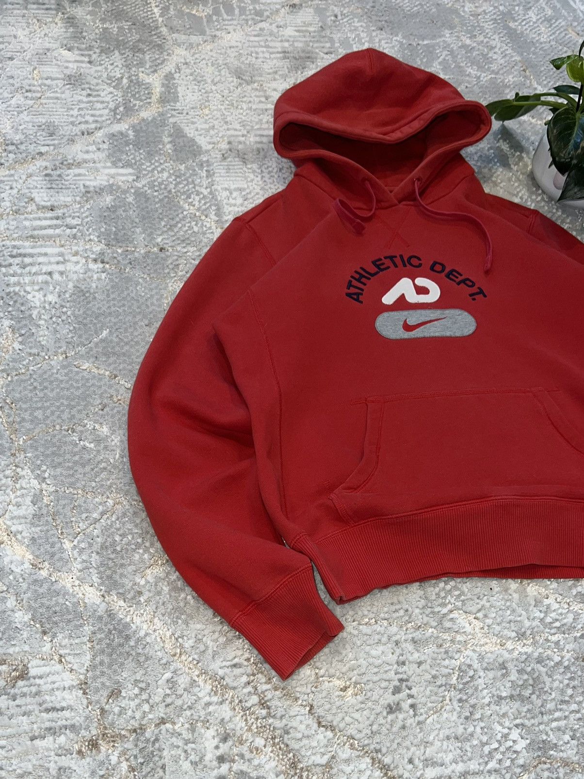 Nike × Vintage NIKE VINTAGE 00S BIG SWOOSH LOGO HOODIE Y2K SWEATSHIRT Size US L / EU 52-54 / 3 - 3 Thumbnail