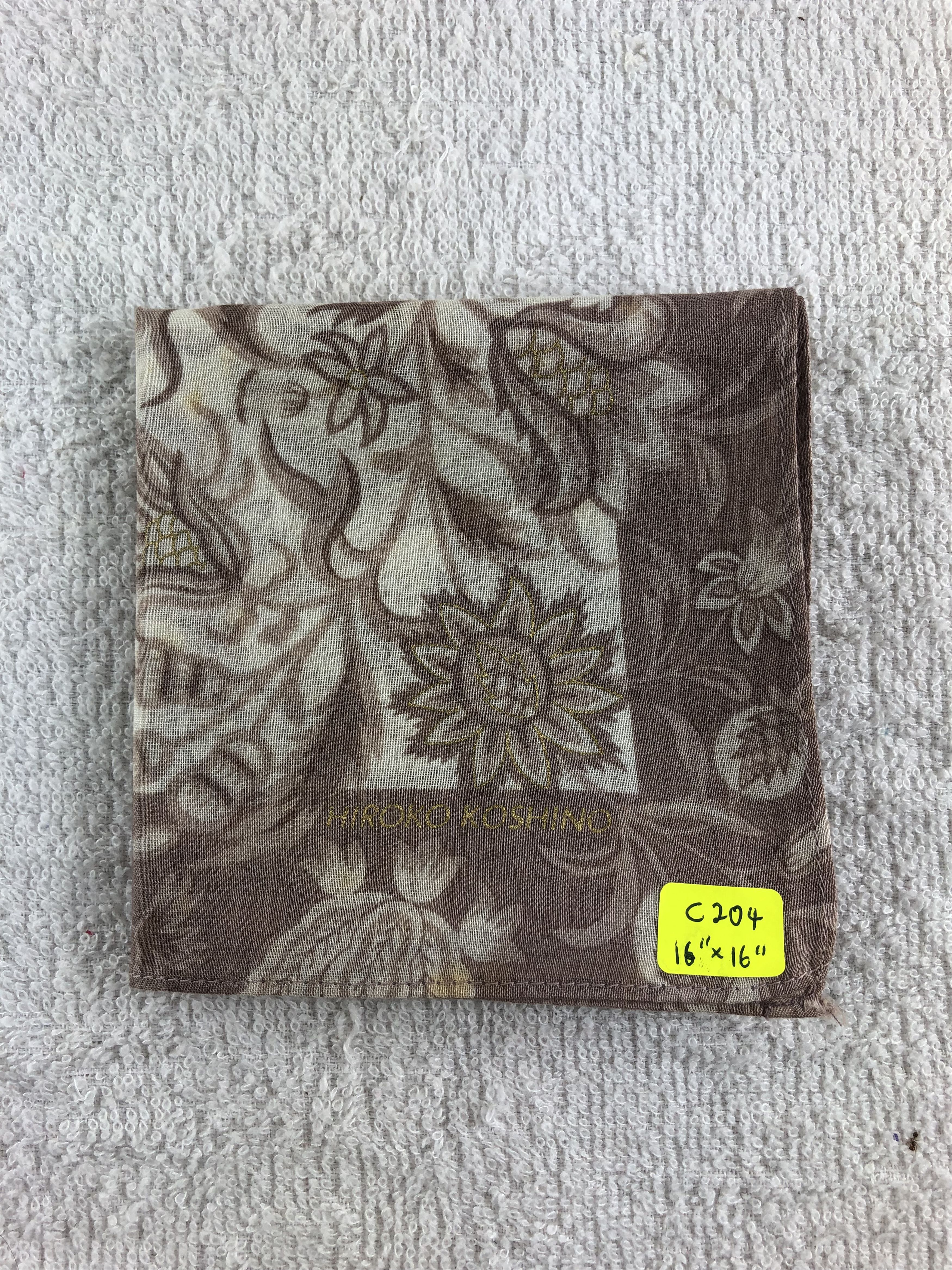 Hiroko Koshino Homme Hiroko Koshino Handkerchief / Bandana / Neckerchief C204 Size ONE SIZE - 7 Thumbnail