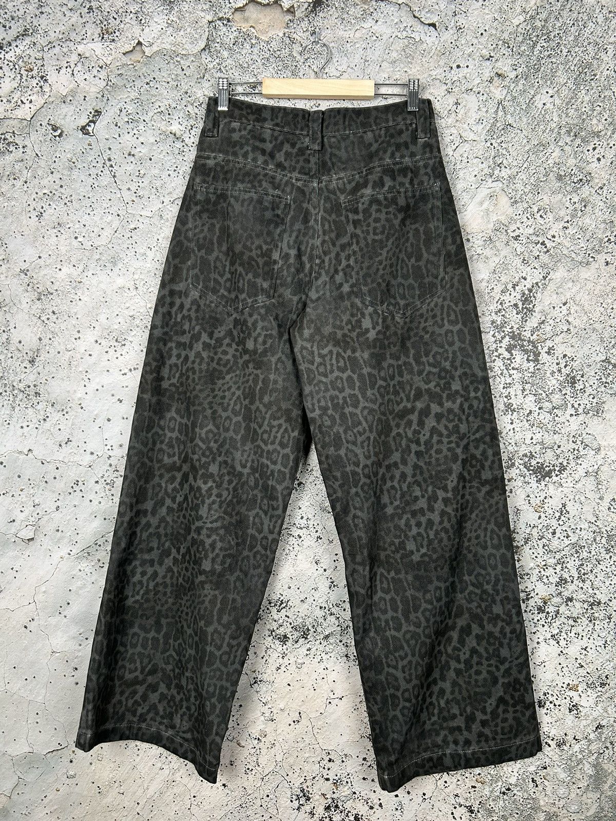 Jaded London Jaded London Colossus Jeans Charcoal Leopard Face Streetwear Size US 28 / EU 44 - 4 Thumbnail