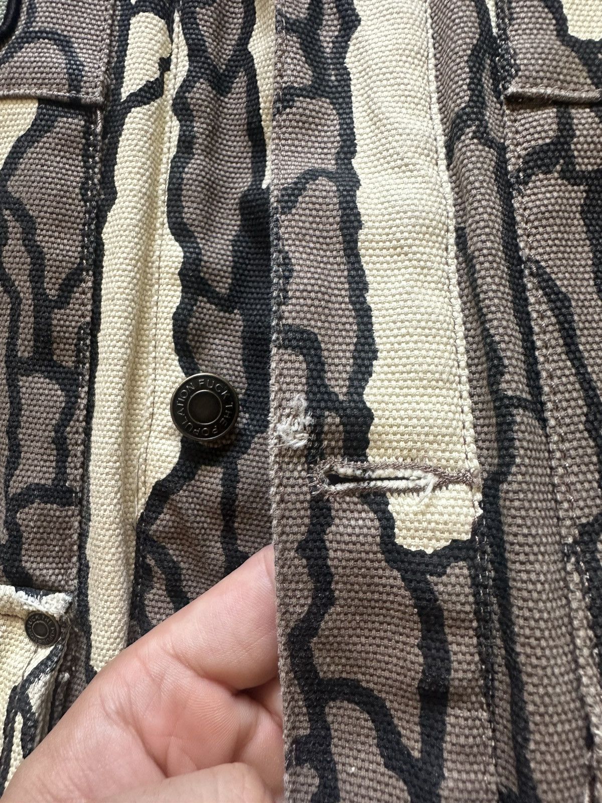Fuck The Population FTP Hunting Jacket Treebark Camo Medium Size US M / EU 48-50 / 2 - 10 Thumbnail