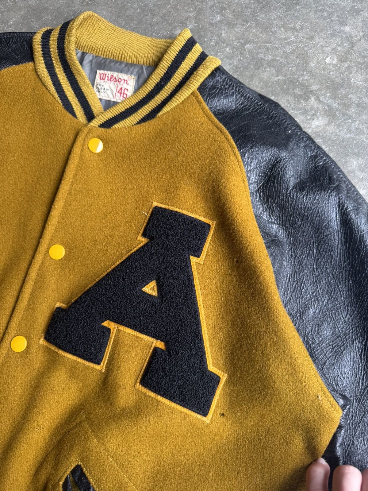 Carhartt 1950s Appalachian State Two Toned Rare Varsity Wilson Jacket Size US XL / EU 56 / 4 - 4 Thumbnail
