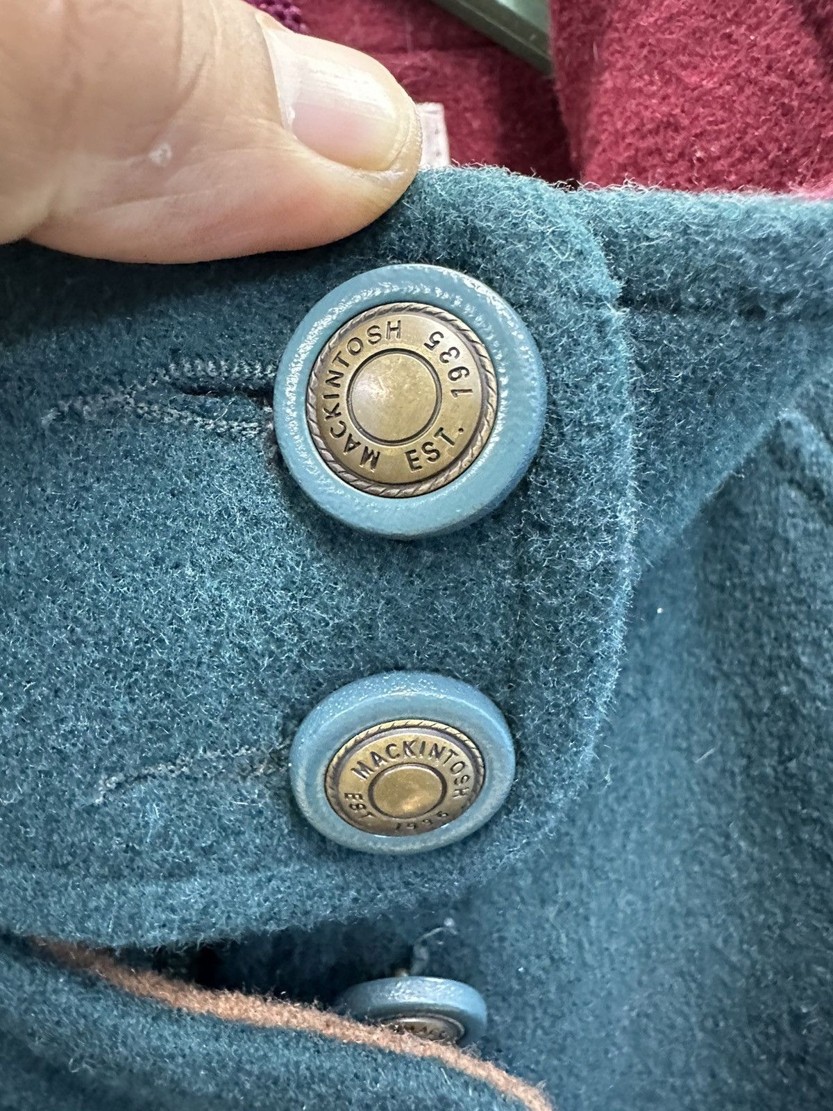 Mackintosh × Vintage Vintage Mackintosh USA Wool Jacket MJ18 Size US M / EU 48-50 / 2 - 7 Thumbnail