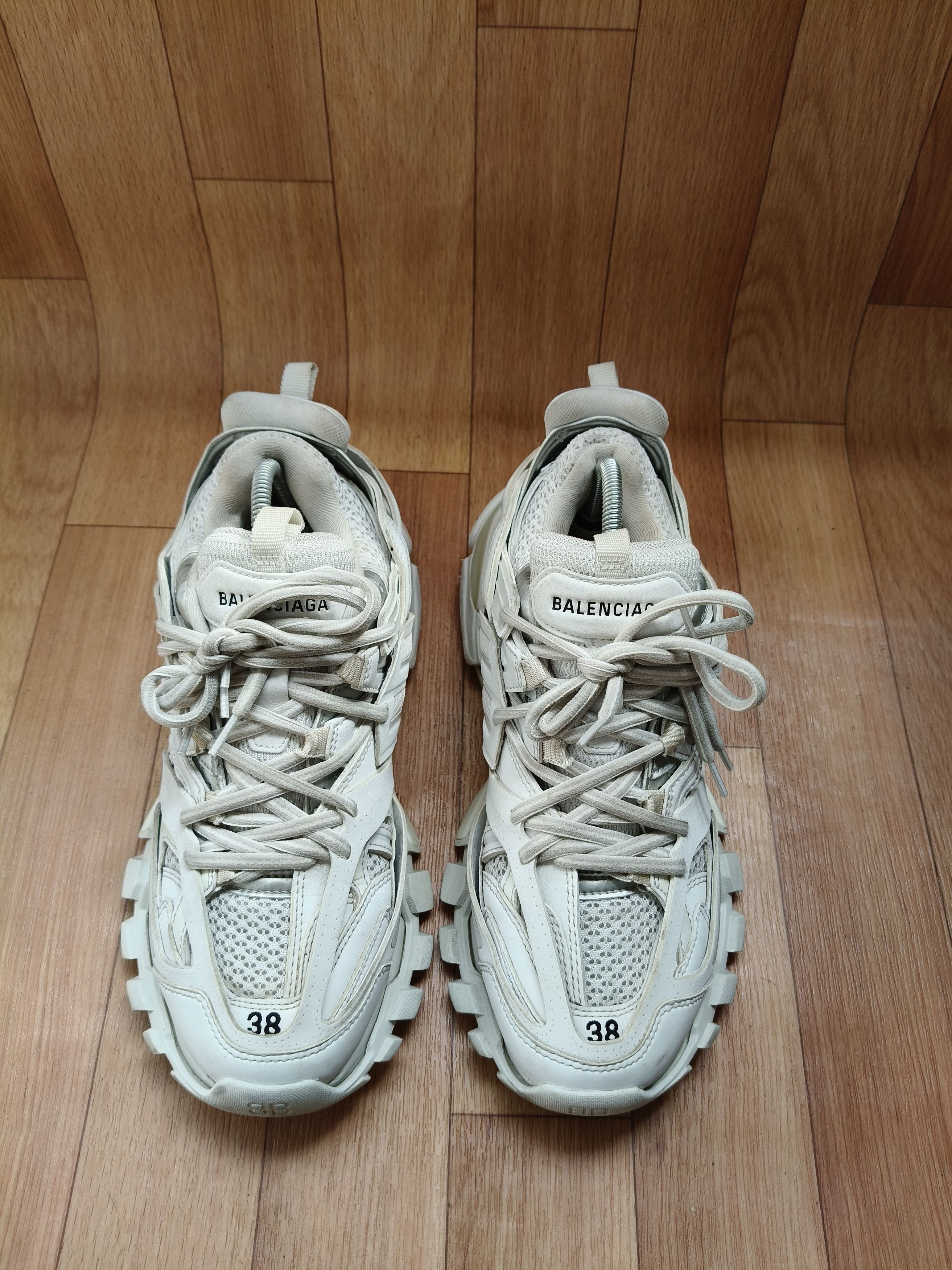 Balenciaga BALENCIAGA TRACK WHITE Size US 8 / IT 38 - 4 Thumbnail