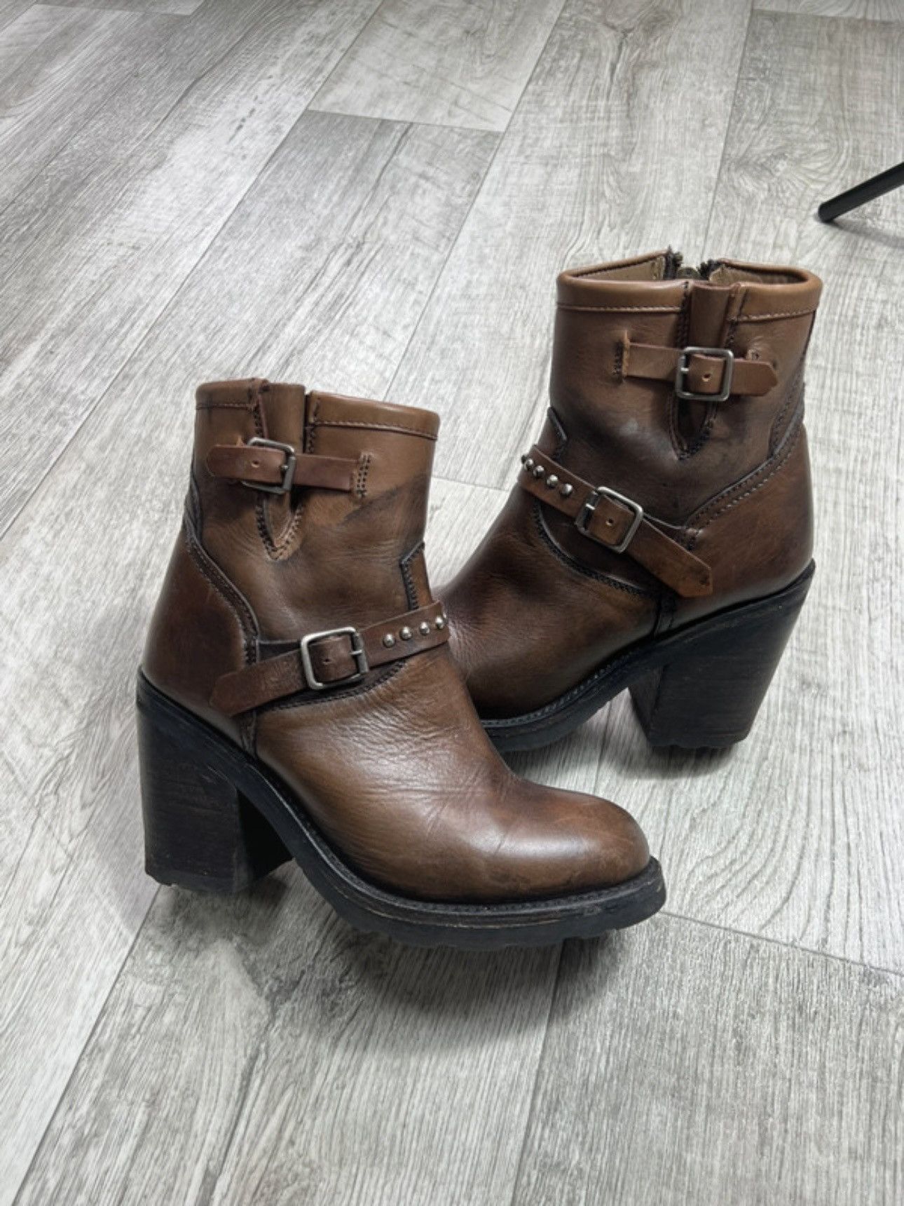 ASH Vintage ASH Leather Avant Garde Boots AirStep.98 Style Y2k Size US 9 / IT 39 - 2 Thumbnail