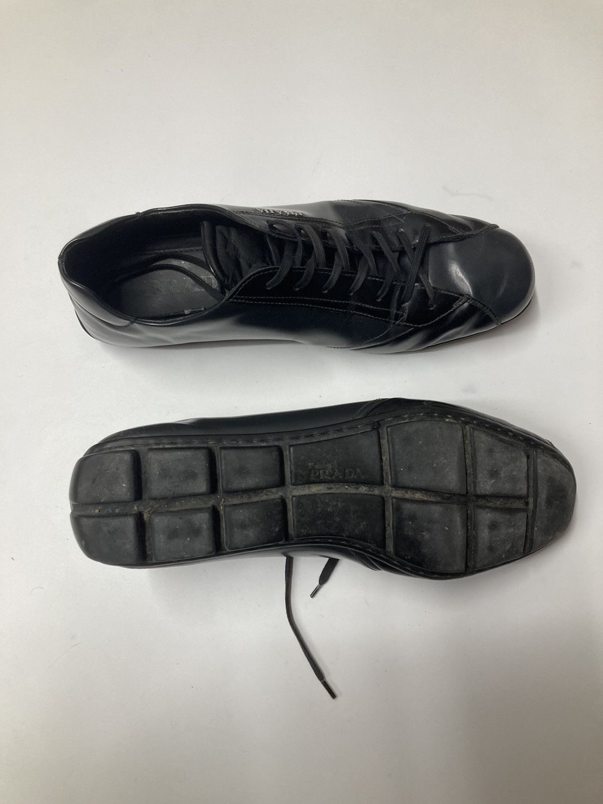 Prada Vintage Avant Garde Prada leather trainers Size US 7.5 / EU 40-41 - 6 Thumbnail