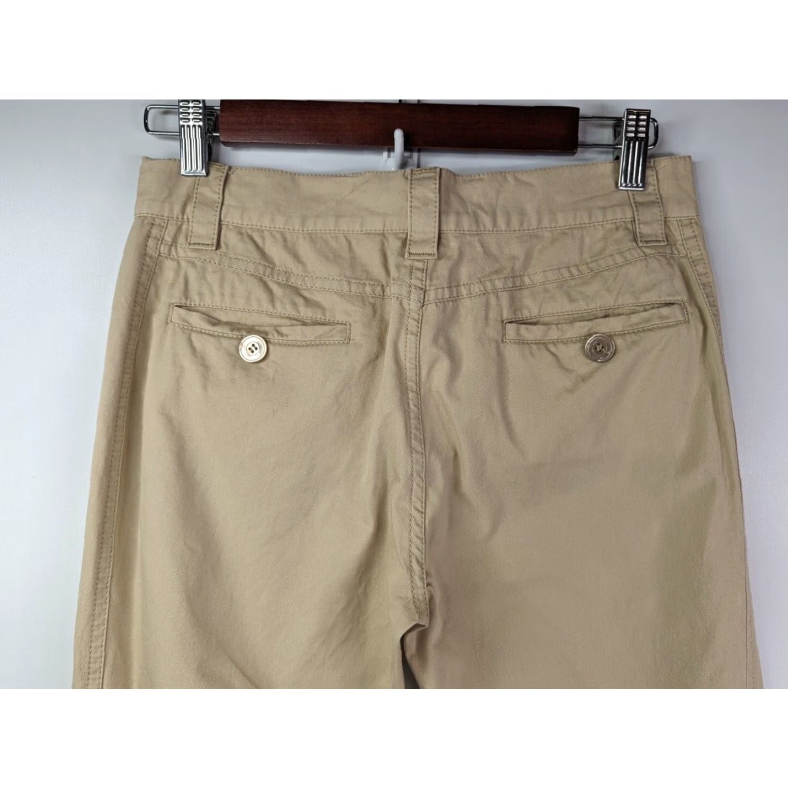 Valentino VALENTINO Beige Cotton Blend Women’s Chinos Pant Size 6 Made in Italy Size 28" / US 6 / IT 42 - 6 Thumbnail