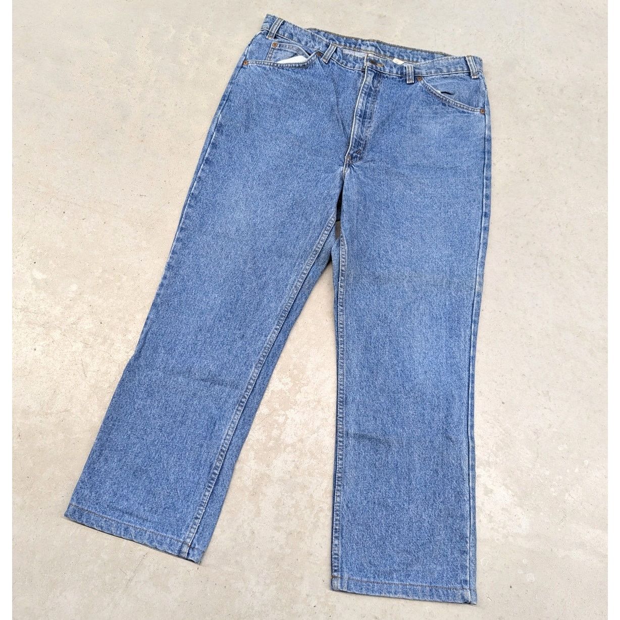 Levi's × Levi's Vintage Clothing × Vintage Vintage Levis 619 Made in Canada Orange Tab Blue Jeans Size US 36 / EU 52 - 2 Thumbnail