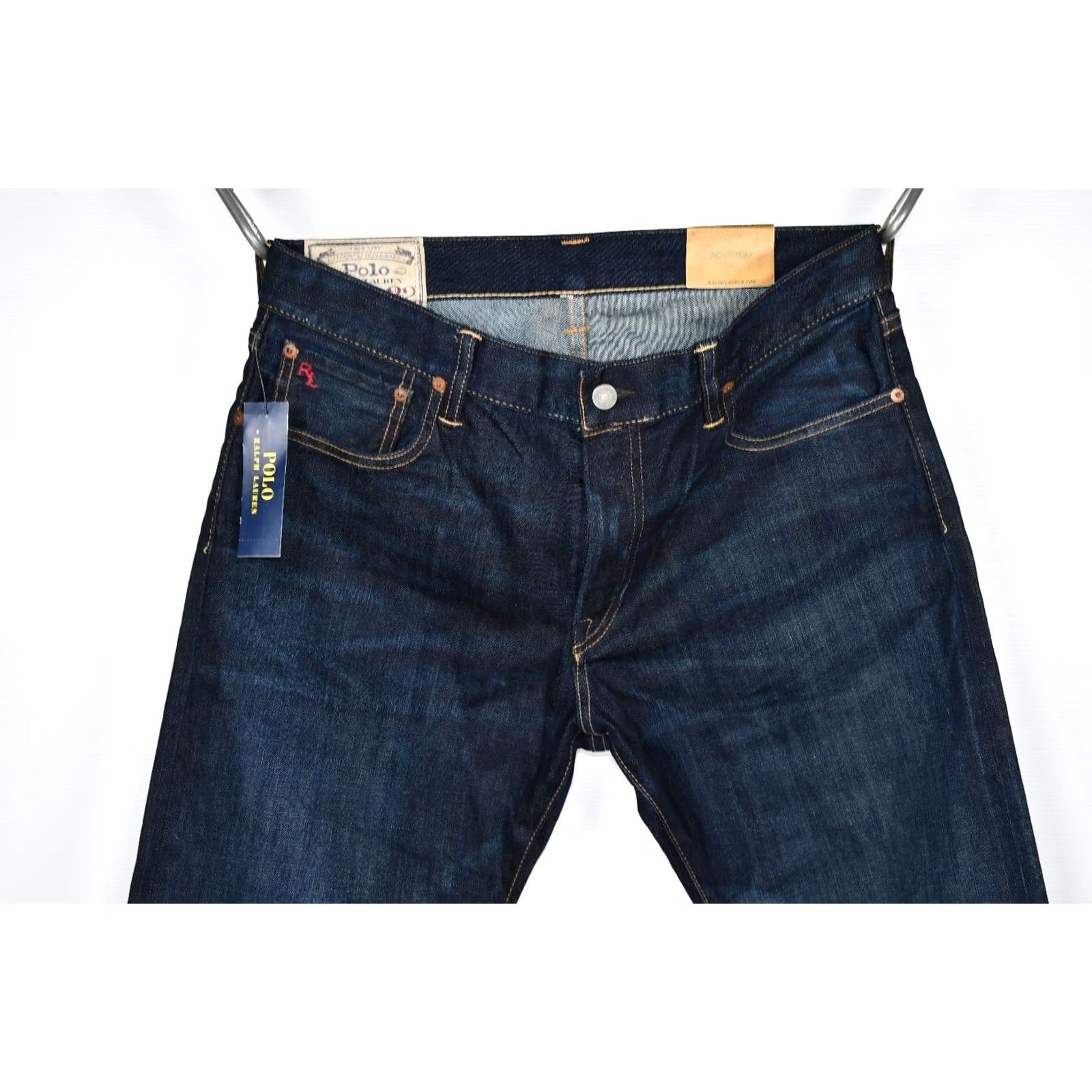 Polo Ralph Lauren Polo Ralph Lauren The Varick Slim Straight Jeans Men W34 L32 Blue 34in Inseam 32in Denim Solid Slim 100% Cotton Casual Casual Mens Size US S / EU 44-46 / 1 - 3 Thumbnail