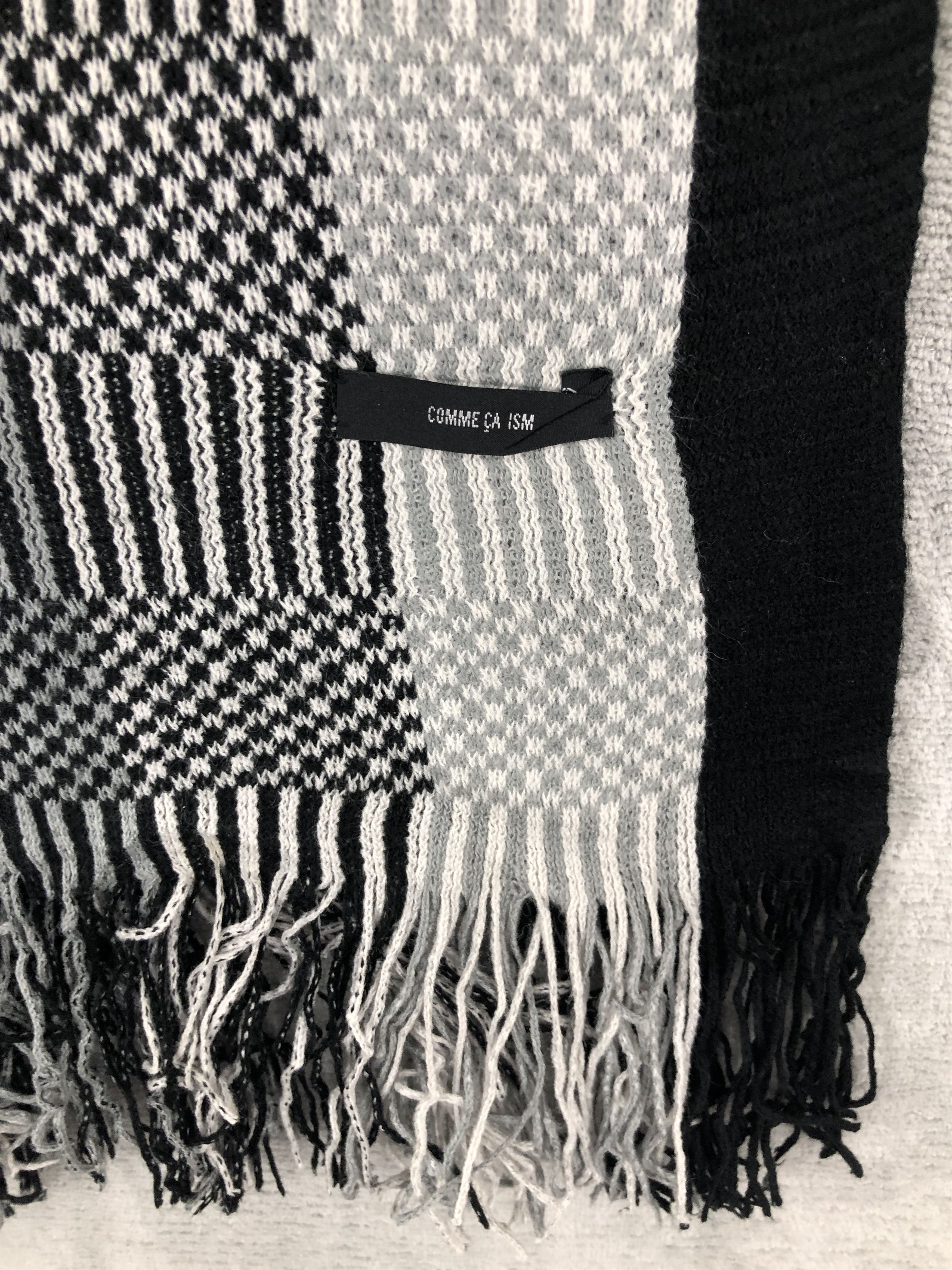 Comme Ca Ism × Japanese Brand Comme Ca ism Checkered Scarf Muffler Neck scarf Size ONE SIZE - 6 Thumbnail