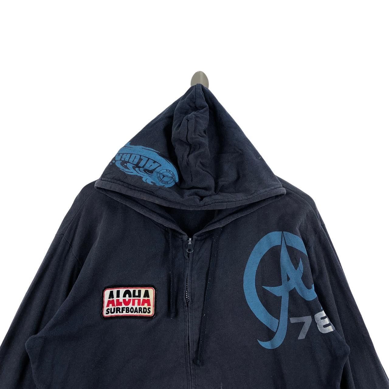 Other ALOHA SURFBOARD Surf Brand Logo Print Navy Hoodie Size US L / EU 52-54 / 3 - 3 Thumbnail