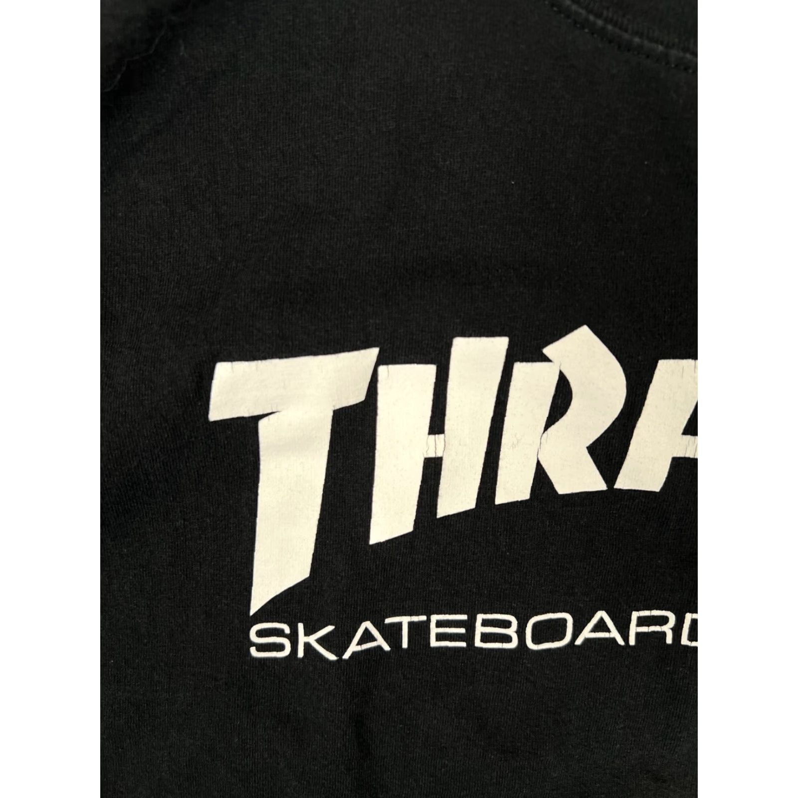 Thrasher VINTAGE Thrasher T-Shirt Men's Medium Black Grunge 90s Y2K Vintage Skater Punk 2000s Crew Neck Short Sleeve Regular Cotton Size US M / EU 48-50 / 2 - 3 Thumbnail